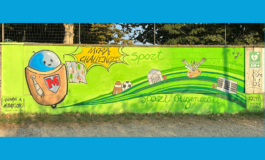 Un murale a Mirafiori per celebrare un anno di eventi del progetto MiraChallenge